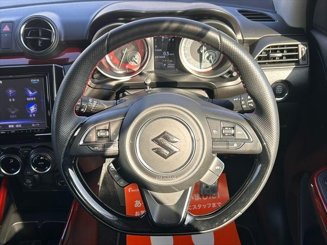 スイフトスポーツ ベースグレード ・6MT・スマートアシスト・純正8インチナビ・全方位モニター・TV・Bluetooth機能・ETC車載器・LEDヘッドライト・ALIEN製ECU・機械式LSD・スマートキー(12枚目)