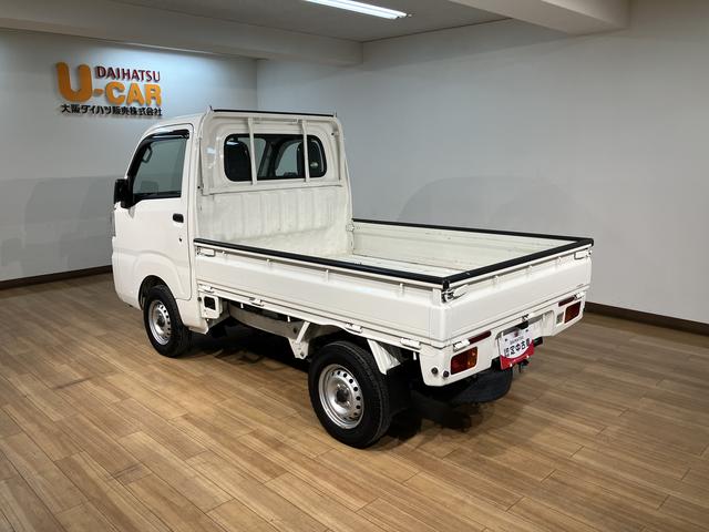 ハイゼットトラック スタンダード／エアコン／パワステ／１年保証／走行５．９万キロ　１年間走行距離無制限保証／走行５．９万キロ／ラジオ／エアコン／パワーステアリング／ＥＴＣ／ロングバイザー／ゴムマット／三方開／ＡＴ車／車検整備付き／（8枚目）