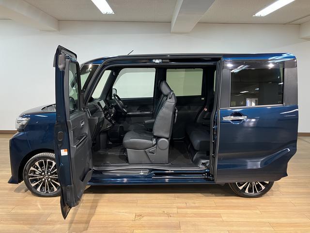 タント カスタムＲＳ／１０インチナビ／後席モニター／パノラマ／ＥＴＣ　ターボ車／１０インチナビ／ＢＬＵＥＴＯＯＴＨ／パノラマカメラ／後席モニター／両側電動スライドドア／前席シートヒーター／前後ドラレコ／自動駐車／クルーズコントロール／スマートキー／ＥＴＣ／Ｂカメラ／（19枚目）