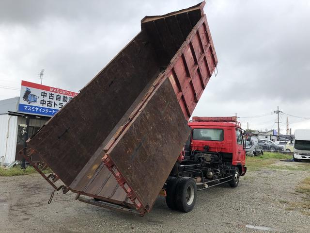 コンドル 　土砂禁ダンプ　１５立米　片開き　煤焼き無　最大積載量：２，３００ｋｇ　走行距離：３１万ｋｍ　新明和：ＤＲ４（4枚目）
