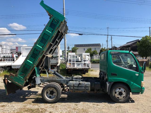 デュトロ 　３ｔダンプ　走行距離：１５万ｋｍ　ワンオーナー　新車保証書　取扱説明書　ＥＴＣ　Ｒ３〜Ｒ６点検整備記録簿　新明和ＤＲ２（10枚目）