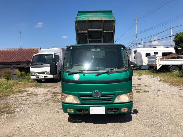 デュトロ 　３ｔダンプ　走行距離：１５万ｋｍ　ワンオーナー　新車保証書　取扱説明書　ＥＴＣ　Ｒ３〜Ｒ６点検整備記録簿　新明和ＤＲ２（20枚目）