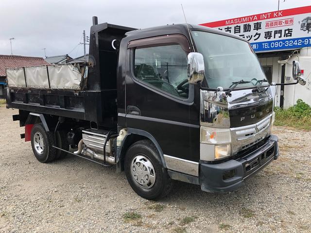 キャンター 　最大積載量：４，０００ｋｇ　走行距離：１９万ｋｍ　ＡＴ　ＥＴＣ　ナビ　メッキ付き　極東ＤＤ０４　コボレーン（2枚目）