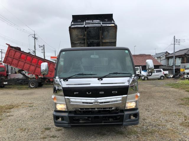 キャンター 　最大積載量：４，０００ｋｇ　走行距離：１９万ｋｍ　ＡＴ　ＥＴＣ　ナビ　メッキ付き　極東ＤＤ０４　コボレーン（22枚目）