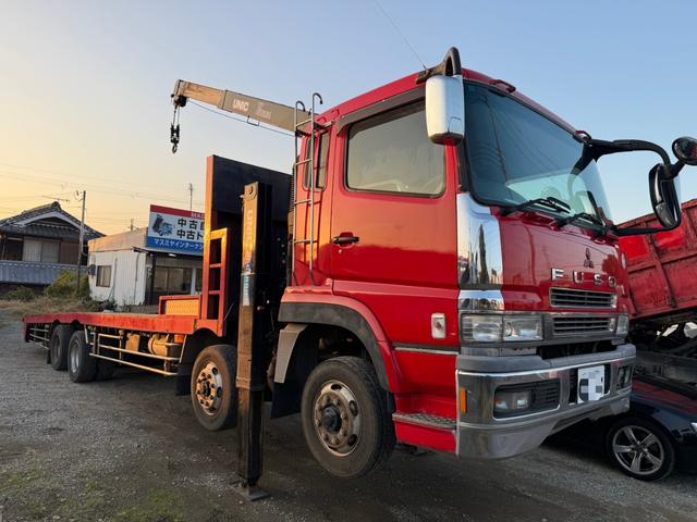 スーパーグレート セルフローダー エンジン:6M70 ターボ ハイジャッキ 3段ユニック 走行距離:89万km ベッド付(3枚目)