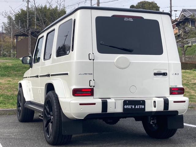 Ｇクラス Ｇ６３　マヌファクトゥーアエディション・プラバスフロントリップ・背面タイヤ有り（9枚目）