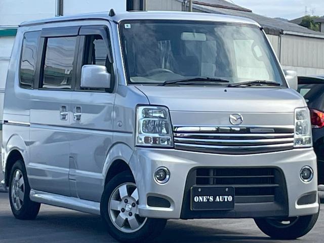 スクラムワゴン PZターボ 4WD・ターボ・ナビ・TV・左側電動スライドドア・シートヒーター・フォグ(3枚目)