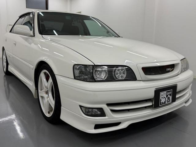 チェイサー ツアラーＶ　５速載替公認　ＴＲＤエアロ　ホイール　ＨＫＳ　　ＧＴ２８３５タービン　ＥＶＣ　ＩＲ　　エアクリ　オイルクーラー　純正置換インタークーラー　ハイパーＭＡＸ車高調　マフラー　ＣＰＵ　　パンテーラ（5枚目）