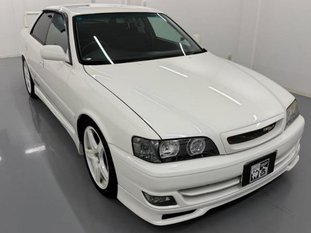 チェイサー ツアラーＶ　５速載替公認　ＴＲＤエアロ　ホイール　ＨＫＳ　　ＧＴ２８３５タービン　ＥＶＣ　ＩＲ　　エアクリ　オイルクーラー　純正置換インタークーラー　ハイパーＭＡＸ車高調　マフラー　ＣＰＵ　　パンテーラ（6枚目）