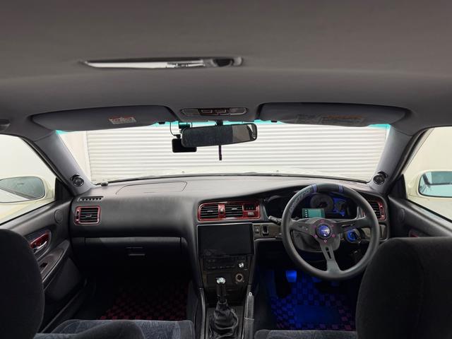チェイサー ツアラーＶ　５速載替公認　ＴＲＤエアロ　ホイール　ＨＫＳ　　ＧＴ２８３５タービン　ＥＶＣ　ＩＲ　　エアクリ　オイルクーラー　純正置換インタークーラー　ハイパーＭＡＸ車高調　マフラー　ＣＰＵ　　パンテーラ（13枚目）