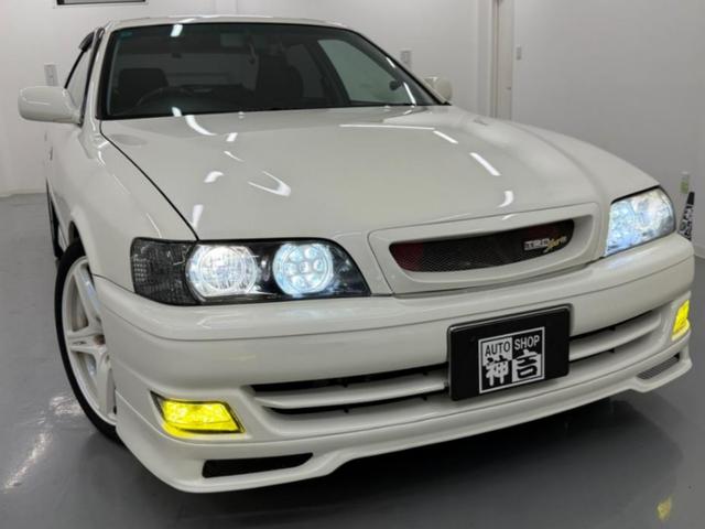 チェイサー ツアラーＶ　５速載替公認　ＴＲＤエアロ　ホイール　ＨＫＳ　　ＧＴ２８３５タービン　ＥＶＣ　ＩＲ　　エアクリ　オイルクーラー　純正置換インタークーラー　ハイパーＭＡＸ車高調　マフラー　ＣＰＵ　　パンテーラ（49枚目）