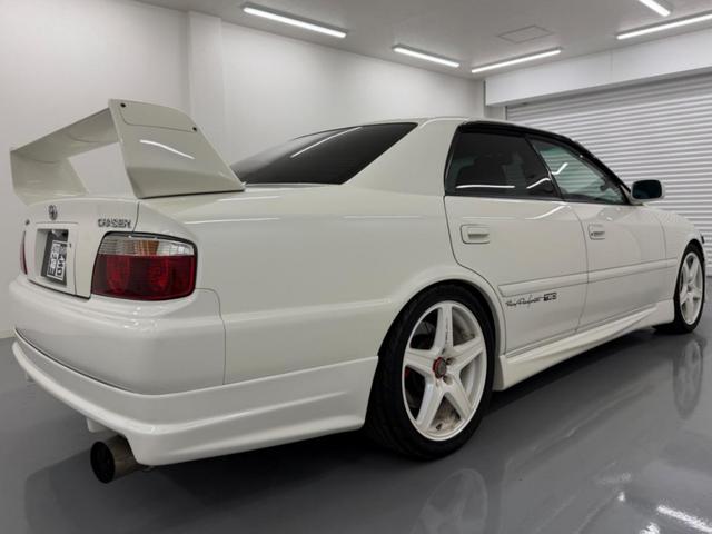 チェイサー ツアラーＶ　５速載替公認　ＴＲＤエアロ　ホイール　ＨＫＳ　　ＧＴ２８３５タービン　ＥＶＣ　ＩＲ　　エアクリ　オイルクーラー　純正置換インタークーラー　ハイパーＭＡＸ車高調　マフラー　ＣＰＵ　　パンテーラ（67枚目）