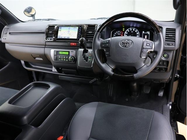 ハイエースバン スーパーGL ダークプライムII フルセグ メモリーナビ DVD再生 バックカメラ 衝突被害軽減システム ETC 両側電動スライド LEDヘッドランプ(5枚目)