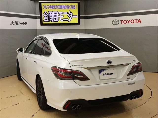 クラウンハイブリッド ＲＳ　リミテッドＩＩ　革シート　フルセグ　メモリーナビ　ＤＶＤ再生　バックカメラ　衝突被害軽減システム　ＥＴＣ　ＬＥＤヘッドランプ　車線逸脱装置　オートマチックハイビーム（4枚目）