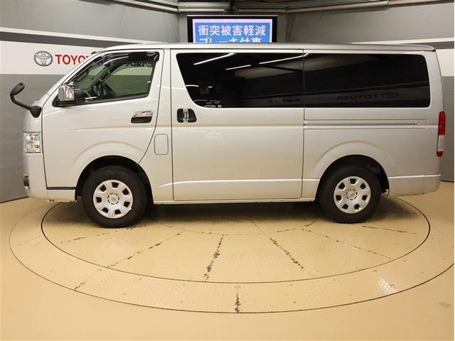 ハイエースバン ロングスーパーGL 4WD フルセグ メモリーナビ DVD再生 バックカメラ 衝突被害軽減システム ETC ドラレコ 両側電動スライド LEDヘッドランプ ディーゼル(3枚目)