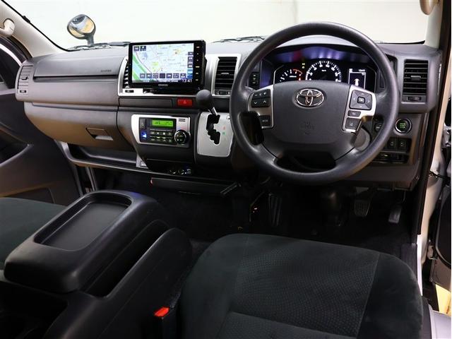 ハイエースバン ロングスーパーGL 4WD フルセグ メモリーナビ DVD再生 バックカメラ 衝突被害軽減システム ETC ドラレコ 両側電動スライド LEDヘッドランプ ディーゼル(5枚目)