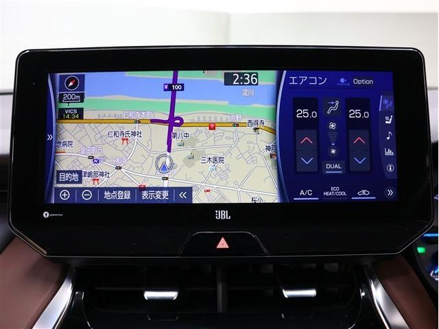 ハリアーハイブリッド Z レザーパッケージ 革シート フルセグ メモリーナビ バックカメラ 衝突被害軽減システム ETC ドラレコ LEDヘッドランプ パワーバックドア シートヒーター ステアリングヒーター パノラミックビューモニター BSM(7枚目)