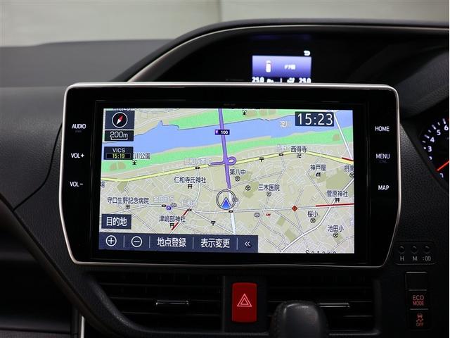 ヴォクシー ZS 煌III 4WD フルセグ メモリーナビ DVD再生 後席モニター バックカメラ 衝突被害軽減システム ETC 両側電動スライド LEDヘッドランプ 乗車定員7人 3列シート フルエアロ アイドリングストップ(6枚目)