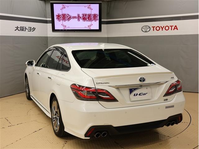 クラウンハイブリッド ＲＳアドバンス　革シート　フルセグ　メモリーナビ　ＤＶＤ再生　バックカメラ　衝突被害軽減システム　ＥＴＣ　ＬＥＤヘッドランプ（4枚目）