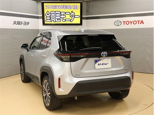 ヤリスクロス ハイブリッドＺ　メモリーナビ　ＤＶＤ再生　バックカメラ　衝突被害軽減システム　ＥＴＣ　ドラレコ　ＬＥＤヘッドランプ　シートヒーター　ステアリングヒーター　パノラミックビューモニター　ブラインドスポットモニター（4枚目）