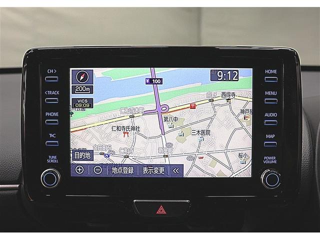 ヤリスクロス ハイブリッドＺ　メモリーナビ　ＤＶＤ再生　バックカメラ　衝突被害軽減システム　ＥＴＣ　ドラレコ　ＬＥＤヘッドランプ　シートヒーター　ステアリングヒーター　パノラミックビューモニター　ブラインドスポットモニター（7枚目）