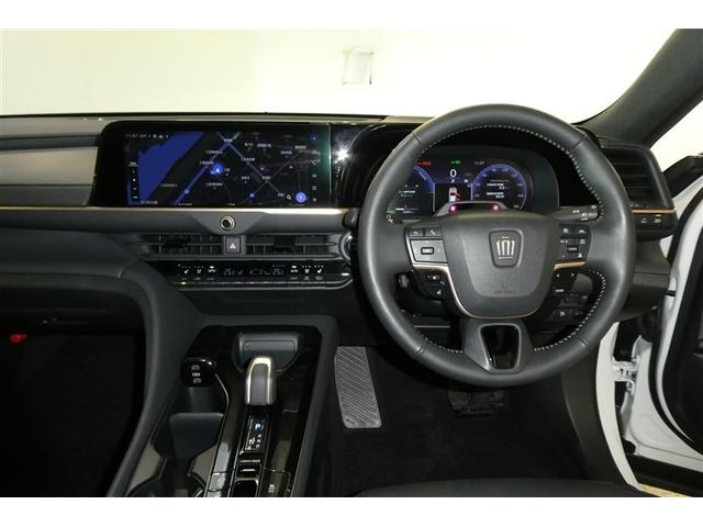 クラウンスポーツ Z AWD フルセグテレビ ETC車載器 TVナビ クルコン 横滑り防止装置 エアバッグ 本革 AC100V ミュージックプレイヤー接続可 メモリナビ ドラレコ キーレス 盗難防止装置 ABS アルミ(10枚目)