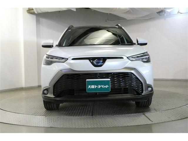 カローラクロス ハイブリッド　Ｚ　ムーンルーフ　衝突軽減Ｂ　フルセグテレビ　スマキ－　半レザー　Ｂモニター　アクティブクルーズコントロール　メモリナビ　イモビ　ＬＥＤ　ＡＣ　運転席Ｐシート　メディアプレイヤー接続　キーレス　パワステ（2枚目）