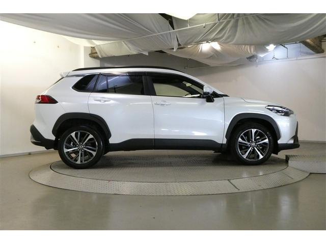 カローラクロス ハイブリッド　Ｚ　ムーンルーフ　衝突軽減Ｂ　フルセグテレビ　スマキ－　半レザー　Ｂモニター　アクティブクルーズコントロール　メモリナビ　イモビ　ＬＥＤ　ＡＣ　運転席Ｐシート　メディアプレイヤー接続　キーレス　パワステ（5枚目）