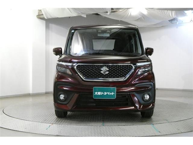 ソリオバンディット ハイブリッドＭＶ　エアロ　Ｂモニター　ウォークスルー　ＬＥＤランプ　クルコン　イモビライザー　Ｗエアバック　スマキー　サイドエアＢ　フルセグＴＶ　オートエアコン　ＤＶＤ再生　フルフラット　ＥＴＣ　アルミホイール　ＡＢＳ（2枚目）