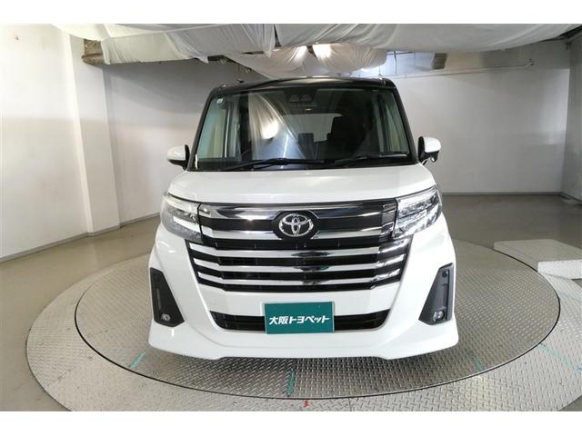 ルーミー カスタムＧ－Ｔ　助手席エアバック　両側オートスライドドア　スマートキープッシュスタート　ＬＥＤライト　横滑り防止機能　クルコン　ＥＴＣ付　アルミホイール　フルフラット　キーレス　ＤＶＤ　ナビ＆ＴＶ　セキュリティ（2枚目）