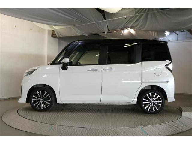 ルーミー カスタムＧ－Ｔ　助手席エアバック　両側オートスライドドア　スマートキープッシュスタート　ＬＥＤライト　横滑り防止機能　クルコン　ＥＴＣ付　アルミホイール　フルフラット　キーレス　ＤＶＤ　ナビ＆ＴＶ　セキュリティ（4枚目）