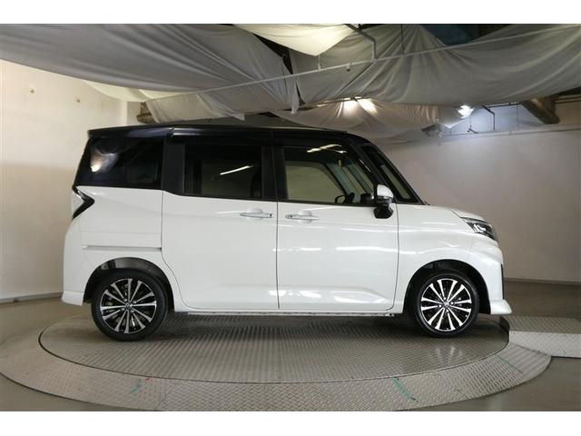 ルーミー カスタムＧ－Ｔ　助手席エアバック　両側オートスライドドア　スマートキープッシュスタート　ＬＥＤライト　横滑り防止機能　クルコン　ＥＴＣ付　アルミホイール　フルフラット　キーレス　ＤＶＤ　ナビ＆ＴＶ　セキュリティ（6枚目）