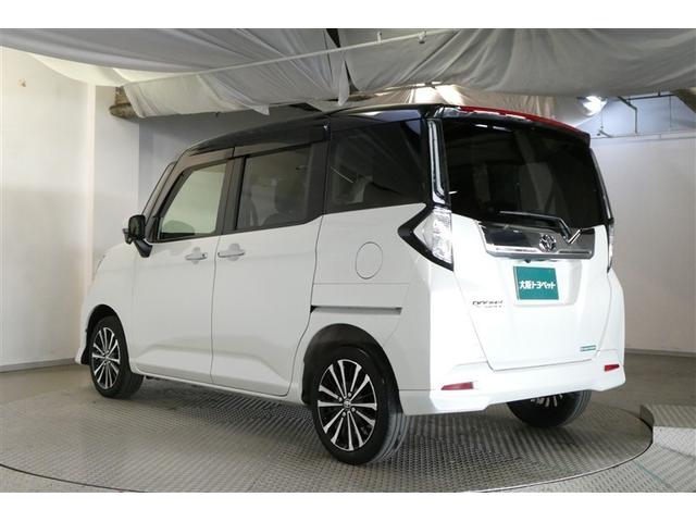 ルーミー カスタムＧ－Ｔ　助手席エアバック　両側オートスライドドア　スマートキープッシュスタート　ＬＥＤライト　横滑り防止機能　クルコン　ＥＴＣ付　アルミホイール　フルフラット　キーレス　ＤＶＤ　ナビ＆ＴＶ　セキュリティ（7枚目）