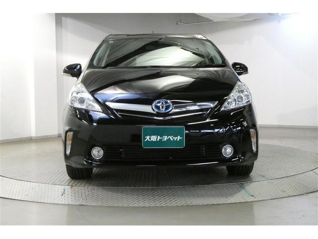 プリウスα Ｇ　チューン　ブラック　地デジ　ＬＥＤヘッドライト　横滑り防止機能　オートエアコン　ＥＴＣ装備　バックカメラ　ナビＴＶ　ＤＶＤ再生　アルミホイール　ＨＤＤナビ　盗難防止装置　オートクルーズコントロール　エアバッグ　ＡＢＳ（2枚目）