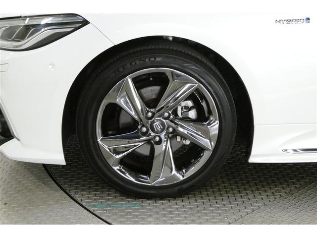 クラウンハイブリッド ＲＳアドバンス　地デジ　衝突被害軽減装置　エアロ　黒革シート　ＬＥＤヘットライト　後カメラ　クルコン　ＡＣ　Ｐシート　エアバッグ　ナビＴＶ　セキュリティーアラーム　１００Ｖ充電　キーフリー　スマートキ　メモリナビ（37枚目）