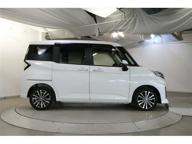 ルーミー カスタムＧ－Ｔ　助手席エアバック　両側オートスライドドア　スマートキープッシュスタート　ＴＶ　ＬＥＤライト　横滑り防止機能　クルコン　ＥＴＣ付　アルミホイール　フルフラット　キーレス　セキュリティ　エアバッグ　ＡＢＳ（5枚目）