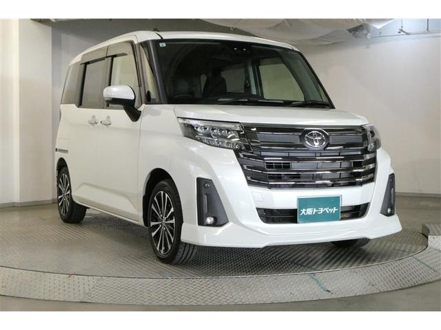 ルーミー カスタムＧ－Ｔ　助手席エアバック　両側オートスライドドア　スマートキープッシュスタート　ＬＥＤライト　横滑り防止機能　クルコン　ワンセグテレビ　ＥＴＣ付　アルミホイール　フルフラット　キーレス　ナビ＆ＴＶ　エアバッグ（3枚目）