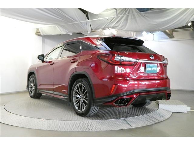 ＲＸ ＲＸ４５０ｈ　Ｆスポーツ　メモリ－ナビ　パノラマガラスルーフ　エアロ付き　オートエアコン　ＴＶナビ　バックモニター　ＡＢＳ　盗難防止装置　パワステ　ＥＴＣ車載器　エアバッグ　ＤＶＤ再生　革　地デジ　横滑り防止　アルミホイール（6枚目）
