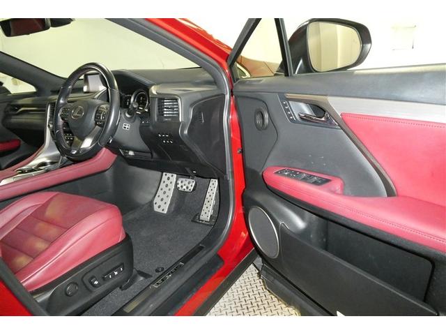 ＲＸ ＲＸ４５０ｈ　Ｆスポーツ　メモリ－ナビ　パノラマガラスルーフ　エアロ付き　オートエアコン　ＴＶナビ　バックモニター　ＡＢＳ　盗難防止装置　パワステ　ＥＴＣ車載器　エアバッグ　ＤＶＤ再生　革　地デジ　横滑り防止　アルミホイール（30枚目）