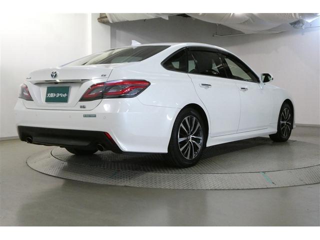 クラウンハイブリッド Ｇ　本革シート　アルミ　ＬＥＤヘッド　キーフリー　横滑り防止機能　ＤＶＤ　ＥＴＣ　オートエアコン　ＡＵＸ　ＡＢＳ　メモリナビ　盗難防止装置　エアバッグ　オートクルーズコントロール　ＡＣ１００Ｖ　ナビＴＶ（8枚目）