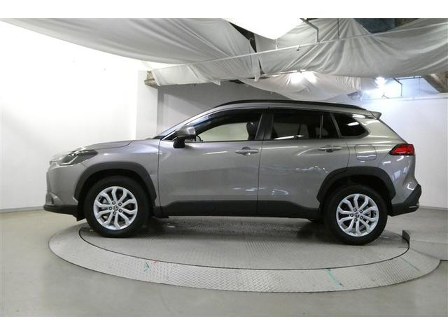 カローラクロス ハイブリッド　Ｓ　衝突軽減　メモリナビ　ＤＶＤ　エアバッグ　クルーズコントロール　ＬＥＤヘッドライト　ＥＴＣ車載器　アルミホイール　Ｂモニター　スマートキー　ナビ　キーレス　ミュージックプレイヤー接続可　横滑り防止機能（4枚目）