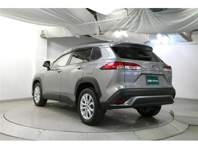 カローラクロス ハイブリッド　Ｓ　衝突軽減　メモリナビ　ＤＶＤ　エアバッグ　クルーズコントロール　ＬＥＤヘッドライト　ＥＴＣ車載器　アルミホイール　Ｂモニター　スマートキー　ナビ　キーレス　ミュージックプレイヤー接続可　横滑り防止機能（6枚目）