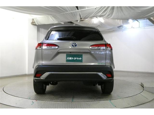 カローラクロス ハイブリッド　Ｓ　衝突軽減　メモリナビ　ＤＶＤ　エアバッグ　クルーズコントロール　ＬＥＤヘッドライト　ＥＴＣ車載器　アルミホイール　Ｂモニター　スマートキー　ナビ　キーレス　ミュージックプレイヤー接続可　横滑り防止機能（7枚目）