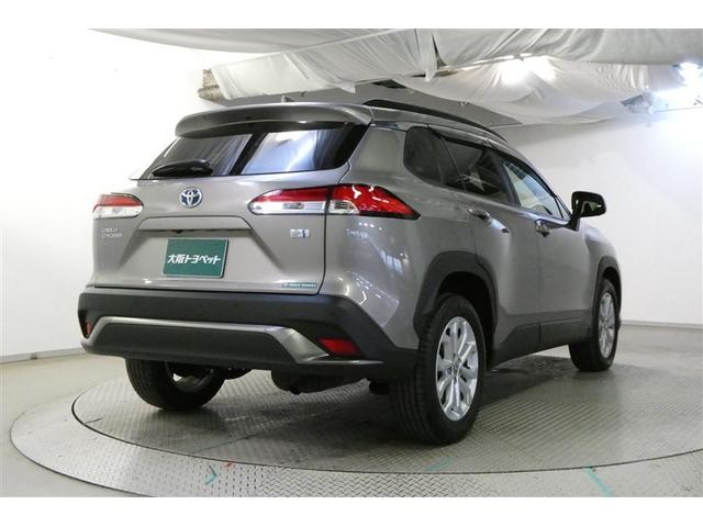 カローラクロス ハイブリッド　Ｓ　衝突軽減　メモリナビ　ＤＶＤ　エアバッグ　クルーズコントロール　ＬＥＤヘッドライト　ＥＴＣ車載器　アルミホイール　Ｂモニター　スマートキー　ナビ　キーレス　ミュージックプレイヤー接続可　横滑り防止機能（8枚目）