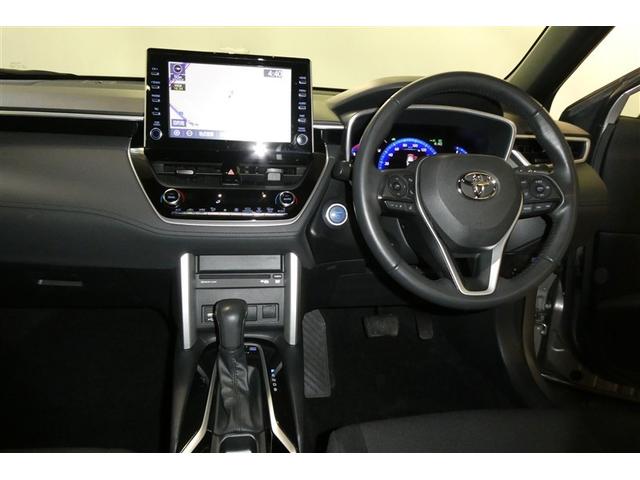 カローラクロス ハイブリッド　Ｓ　衝突軽減　メモリナビ　ＤＶＤ　エアバッグ　クルーズコントロール　ＬＥＤヘッドライト　ＥＴＣ車載器　アルミホイール　Ｂモニター　スマートキー　ナビ　キーレス　ミュージックプレイヤー接続可　横滑り防止機能（12枚目）