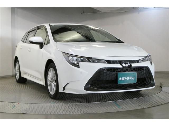 カローラツーリング S 盗難防止 Bモニター LEDヘッドライト フルオートエアコン AW 横滑り防止装置 ETC車載器 エアバッグ クルコン スマートキー&プッシュスタート キーフリー メモリナビ ABS ナビ 誤発進抑制(3枚目)