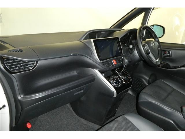 ヴォクシー ZS 煌III プリクラッシュ スマートキ アイスト DVD再生機能 横滑り防止装置 ナビTV アルミ 三列シート WAC 盗難防止 オートエアコン キーレス ETC装備 パワステ メモリナビ クルコン ABS(11枚目)