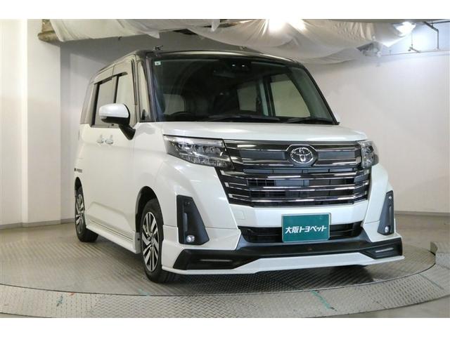 ルーミー カスタムＧ　アイドリング　両側電動ＳＤ　ＬＥＤヘット　バックビューモニター　衝突回避ブレーキ　スマートキー　メモリナビ　ワンセグＴＶ　クルーズコントロール　ＥＴＣ　オートエアコン　アルミホイール　ナビ＆ＴＶ　ＰＷ（3枚目）