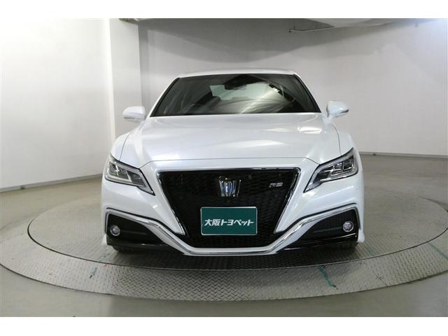 クラウンハイブリッド ＲＳアドバンス　地デジ　衝突被害軽減装置　黒革シート　ＬＥＤヘットライト　後カメラ　クルコン　ＡＣ　Ｐシート　エアバッグ　ナビＴＶ　セキュリティーアラーム　キーフリー　スマートキ　パワーウィンドウ　メモリナビ　アルミ（2枚目）