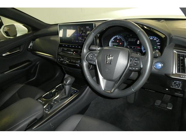 クラウンハイブリッド ＲＳアドバンス　地デジ　衝突被害軽減装置　黒革シート　ＬＥＤヘットライト　後カメラ　クルコン　ＡＣ　Ｐシート　エアバッグ　ナビＴＶ　セキュリティーアラーム　キーフリー　スマートキ　パワーウィンドウ　メモリナビ　アルミ（10枚目）